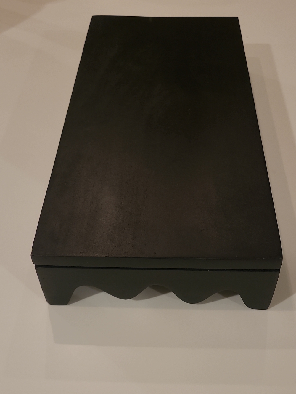 Black Wood Riser / Display Shelf - Picture 2 of 8